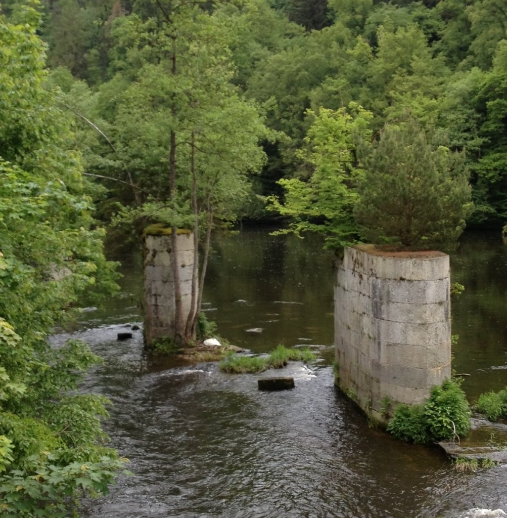 Triftsperre an der Ilz bei Passau